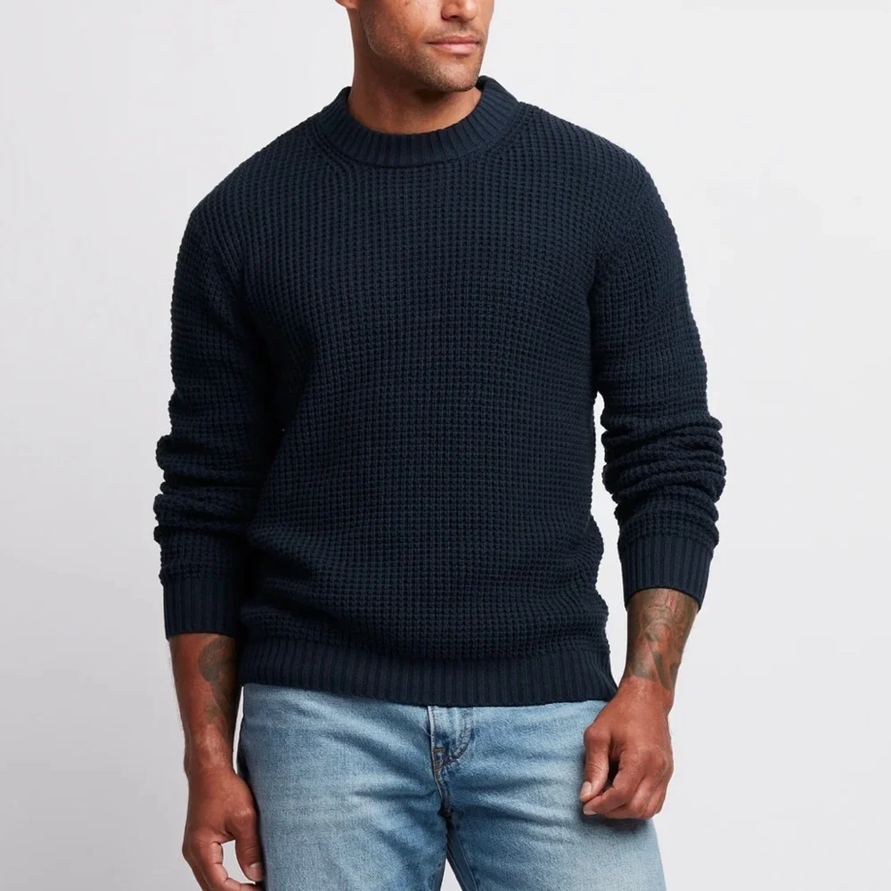 Line of Trade - Norfolk Waffle Knit Sweater